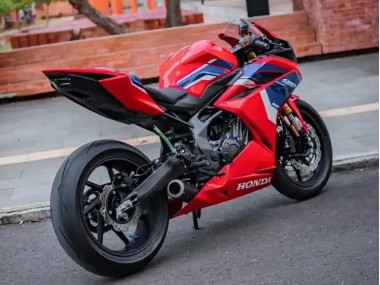 Billige Honda CBR250RR Motorrad Verkleidung 2017-2022 - Rot Blau Weiss