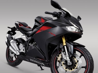Billige Honda CBR250RR Motorrad Verkleidung 2017-2022 - Matt Schwarz Rot