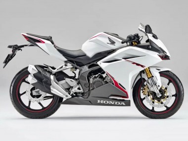Billige Honda CBR250RR Motorrad Verkleidung 2017-2022 - Weiss Rot
