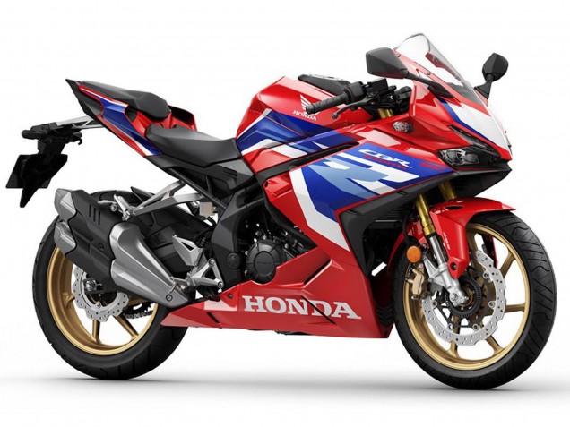 Billige Honda CBR250RR Motorrad Verkleidung 2023-2024 - Rot Blau Weiss