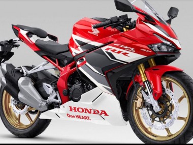 Billige Honda CBR250RR Motorrad Verkleidung 2023-2024 - Rot Weiss Grau