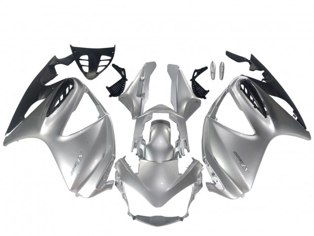 Billige Honda ST1300 Motorrad Verkleidung 2002-2016 - Silber Matt Schwarz