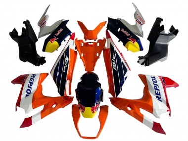Billige Honda ADV160 Motorrad Verkleidung 2022-2024 - Orange Weiss Rot Blau Repsol Red Bull