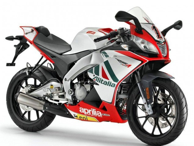 Billige Aprilia RS4 50 125 Motorrad Verkleidung 2012-2018 - Weiss Rot Grun Gelb Alitalia