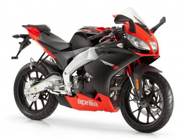 Billige Aprilia RS4 50 125 Motorrad Verkleidung 2012-2019 - Rot Matt Schwarz