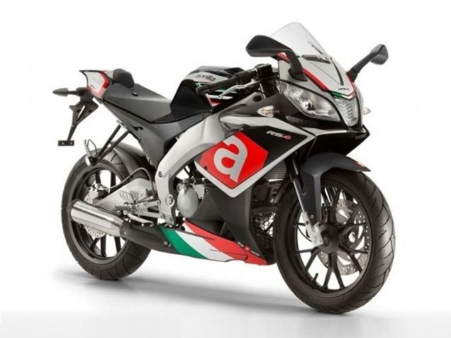 Billige Aprilia RS4 50 125 Motorrad Verkleidung 2012-2019 - Weiss Rot Grun Matt Schwarz