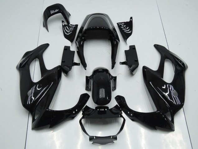 Billige Honda VTR1000F Motorrad Verkleidung 1997-2005 - Glanzendes Schwarz