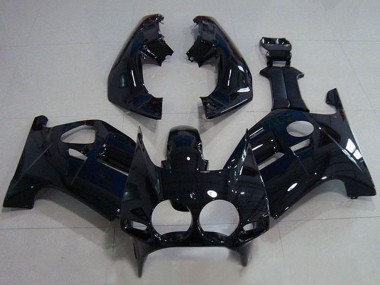 Billige Honda CBR250RR MC19 Motorrad Verkleidung 1988-1989 - Glanzendes Schwarz