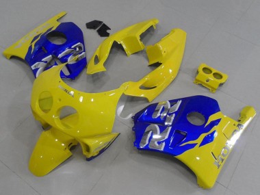 Billige Honda CBR250RR MC22 Motorrad Verkleidung 1990-1998 - Gelb Blau