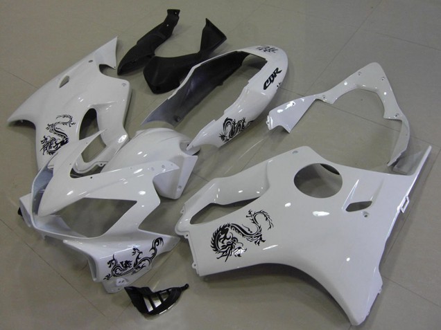 Billige Honda CBR600 F4i Motorrad Verkleidung 2004-2007 - Weiss Dragon