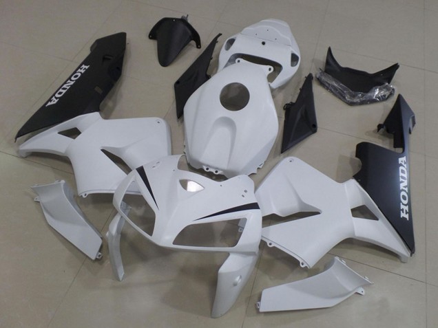 Billige Honda CBR600RR Motorrad Verkleidungen Kit 2005-2006 - Weiss Schwarz