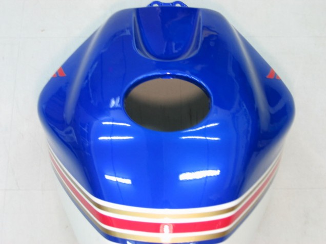 Billige Honda CBR600RR Motorrad Verkleidung 2005-2006 - Blau Weiss Gelb Rothmans