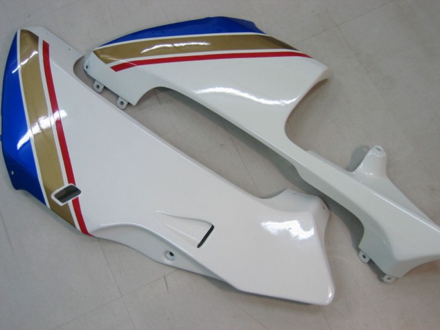 Billige Honda CBR600RR Motorrad Verkleidung 2005-2006 - Blau Weiss Gelb Rothmans