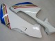 Billige Honda CBR600RR Motorrad Verkleidung 2005-2006 - Blau Weiss Gelb Rothmans