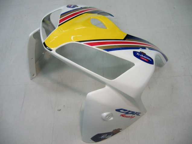 Billige Honda CBR600RR Motorrad Verkleidung 2005-2006 - Blau Weiss Gelb Rothmans