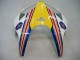 Billige Honda CBR600RR Motorrad Verkleidung 2005-2006 - Blau Weiss Gelb Rothmans