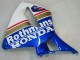 Billige Honda CBR600RR Motorrad Verkleidung 2005-2006 - Blau Weiss Gelb Rothmans