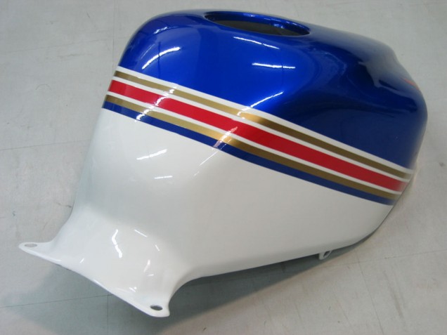 Billige Honda CBR600RR Motorrad Verkleidung 2005-2006 - Blau Weiss Gelb Rothmans