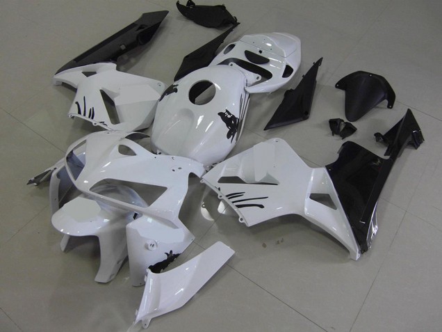 Billige Honda CBR600RR Motorrad Verkleidung Kit 2005-2006 - Weiss Schwarz
