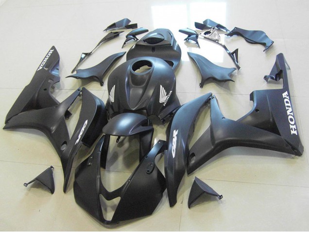Billige Honda CBR600RR Motorrad Verkleidung 2007-2008 - Matt Schwarz