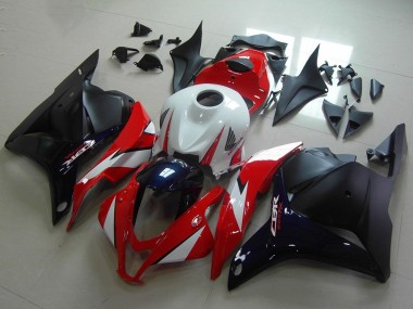 Billige Honda CBR600RR Motorrad Verkleidung 2009-2012 - Weiss Rot Dunkel Blau Glanzendes Schwarz