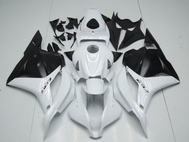 Billige Honda CBR600RR Motorrad Verkleidung 2009-2012 - Weiss Matt Schwarz