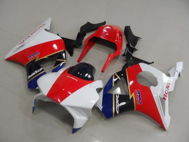 Billige Honda CBR900RR 954 Motorrad Verkleidung 2002-2003 - Rot Weiss Dunkel Blau