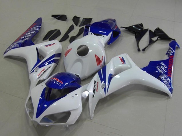 Billige Honda CBR1000RR Motorrad Verkleidung 2006-2007 - Weiss Blau Rot HRC