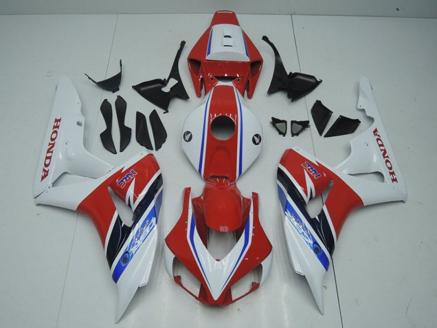 Billige Honda CBR1000RR Motorrad Verkleidung 2006-2007 - Weiss Rot Blau Schwarz HRC