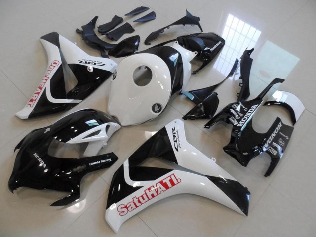 Billige Honda CBR1000RR Motorrad Verkleidung 2008-2011 - Weiss Glanzendes Schwarz Rot Satuhati