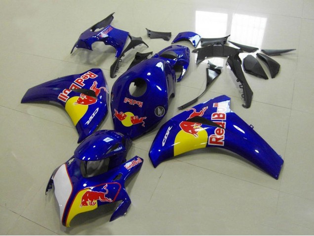 Billige Honda CBR1000RR Motorrad Verkleidung 2008-2011 - Blau Gelb Weiss Red Bull