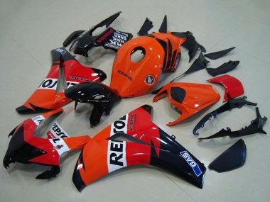 Billige Honda CBR1000RR Abs Verkleidungen 2008-2011 - Orange Weiss Rot Glanzendes Schwarz Repsol