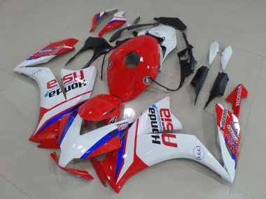Billige Honda CBR1000RR Motorrad Verkleidung 2012-2016 - Weiss Rot Blau Honda Asia