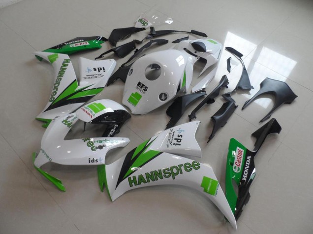 Billige Honda CBR1000RR Motorrad Verkleidung 2012-2016 - Weiss Grun Glanzendes Schwarz Hannspree