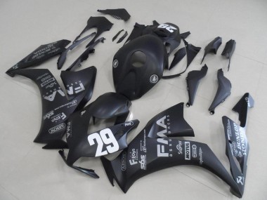 Billige Honda CBR1000RR Motorrad Verkleidung 2012-2016 - Matt Schwarz Fiaa 29
