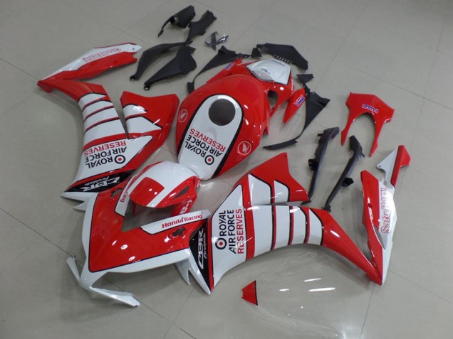 Billige Honda CBR1000RR Motorrad Verkleidung 2012-2016 - Weiss Rot Flugel