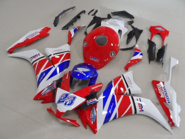 Billige Honda CBR1000RR Motorrad Verkleidung 2012-2016 - Weiss Rot Blau HRC 23