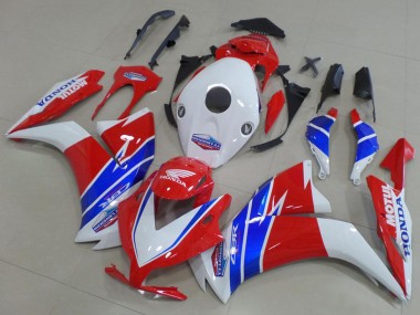 Billige Honda CBR1000RR Motorrad Verkleidung 2012-2016 - Weiss Rot Blau TT Legends