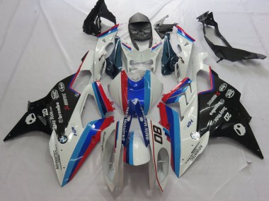 Billige BMW S1000RR Motorrad Verkleidung 2015-2016 - Weiss Rot Blau Glanzendes Schwarz Motorrad