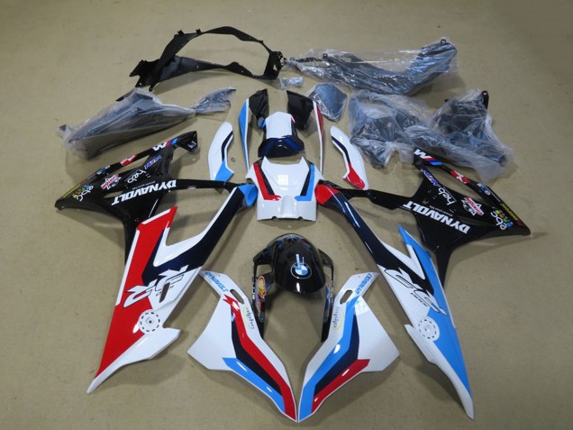 Billige BMW S1000RR Motorrad Verkleidung 2019-2022 - Weiss Blau Rot Schwarz