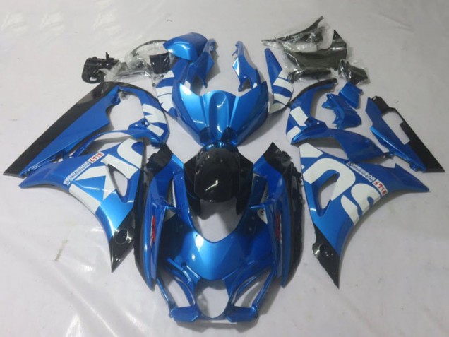 Billige Suzuki GSXR 1000 Motorrad Verkleidung 2017-2024 - Blau Weiss Schwarz