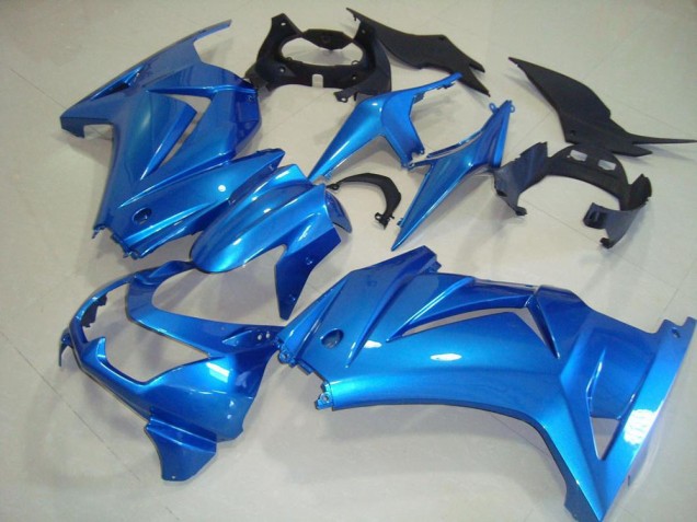 Billige Kawasaki ZX250R Motorrad Verkleidung 2008-2012 - Hellblau OEM Stil