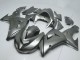 Billige Kawasaki ZX10R Motorrad Verkleidung 2006-2007 - Glanzendes Grau