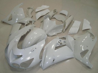 Billige Kawasaki ZX14R ZZR1400 Motorrad Verkleidung 2006-2011 - Weiss