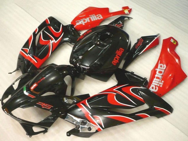 Billige Aprilia RS125 Motorrad Verkleidung 2006-2011 - Schwarz Rot
