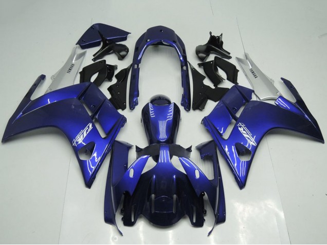 Billige Yamaha FJR1300 Motorrad Verkleidung 2001-2006 - Blau Silber