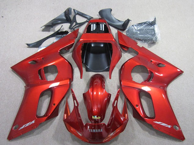 Billige Yamaha YZF R6 Motorrad Verkleidung 1998-2002 - Rot