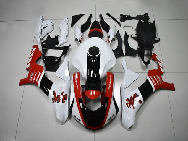 Billige Yamaha YZF R1 Motorrad Verkleidung 2015-2019 - Weiss Rot Schwarz GYTR