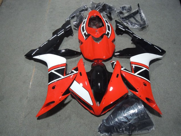 Billige Yamaha YZF R1 Motorrad Verkleidung 2004-2006 - Weiss Rot Schwarz