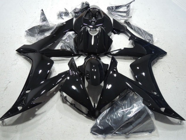 Billige Yamaha YZF R1 Motorrad Verkleidung 2004-2006 - Glanzendes Schwarz